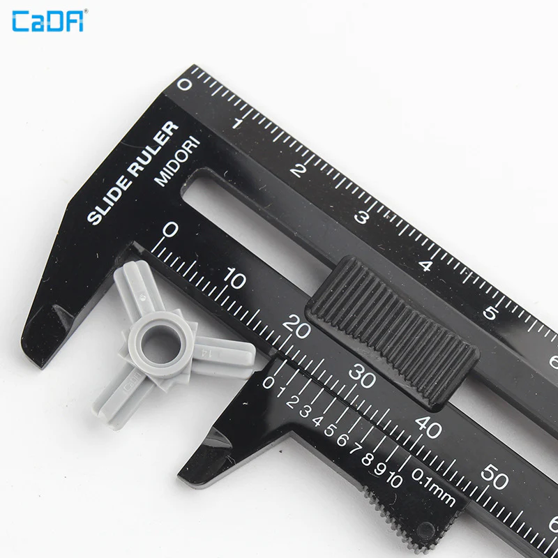 10pcs Cada 57585 Technic Axle Connector Hub with 3 Axles - Image 5