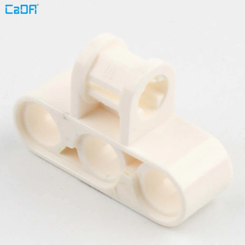 20pcs Cada 63869  Axle and Pin Connector Perpendicular Triple technic parts - Image 2