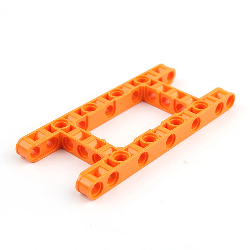 10pcs Cada 64178 Liftarm Modified Frame Thick 5 x 11 Open Center technic parts - Image 9