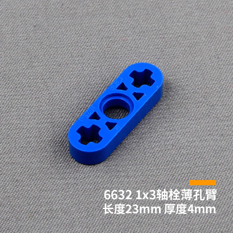 10pcs Cada 6632 Technic Liftarm Thin 1x3 - Axle Holes - Image 2
