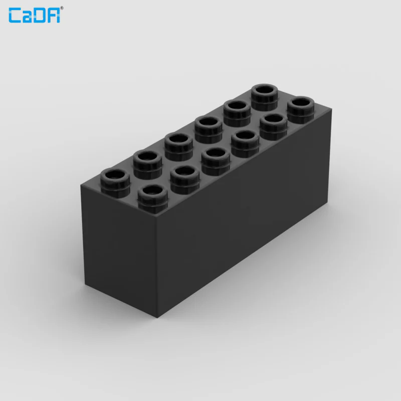 CADA 73843 Brick Modified 2x6x2 Weight - Bottom Sealed Dimple on Ends - Image 2