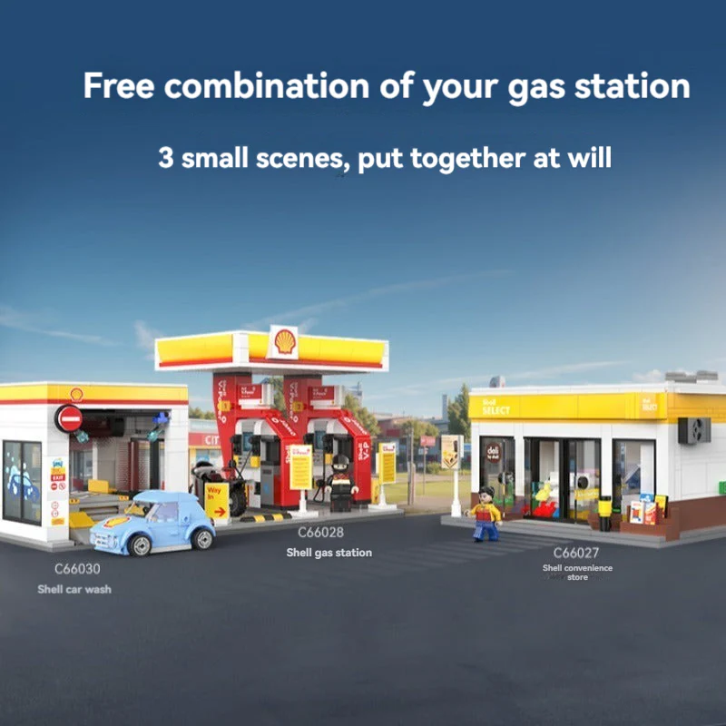 CaDA C66027-66030 Shell Retail Station & Shell select & Shell Car Wash - Image 2