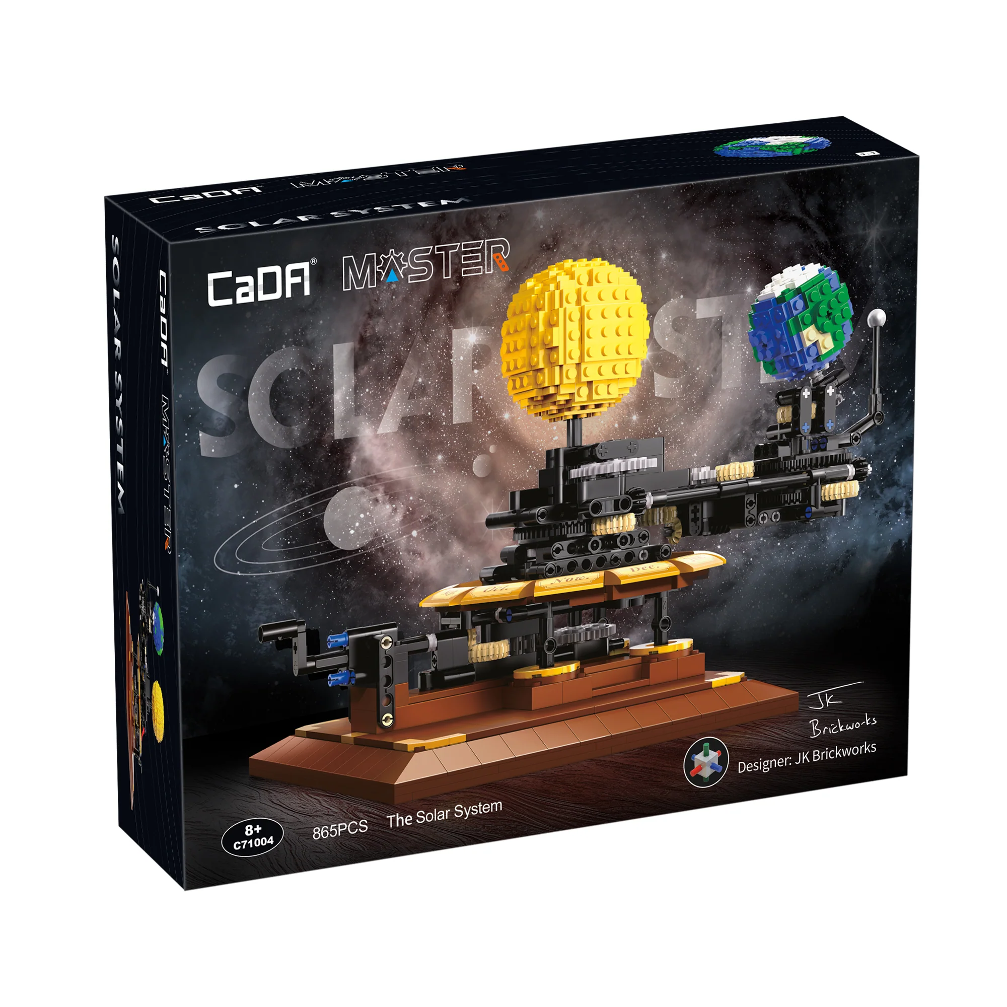 865PCS Cada C71004 Earth, Moon and Sun Orrery - Image 7
