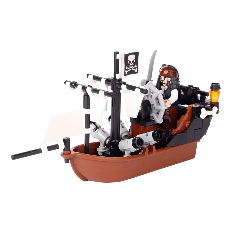 Caribbean pirate ship model Captain Jack Sparrow - Image 2