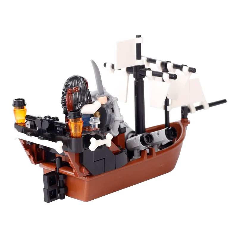 Caribbean pirate ship model Captain Jack Sparrow - Image 3