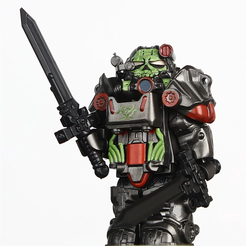 CD717 Radiation T60 Poison Fang Powered Mech Minifigures - Image 3