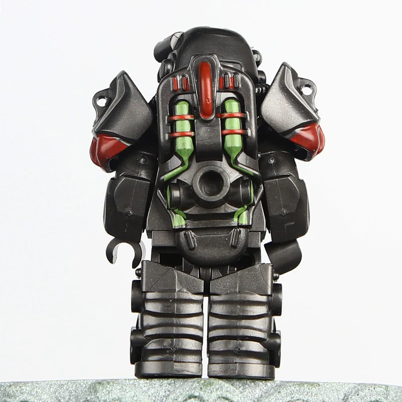 CD717 Radiation T60 Poison Fang Powered Mech Minifigures - Image 4