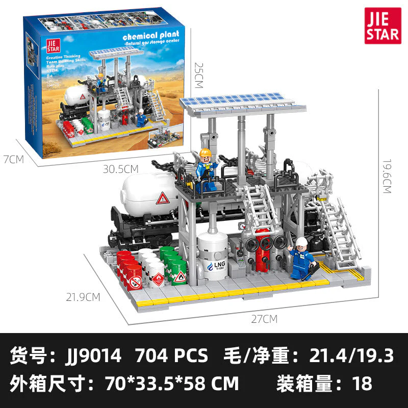JIESTAR Chemical Plant Natural Gas Storage Center & Natural Gas Filling Station & chemical laboratory - Image 9