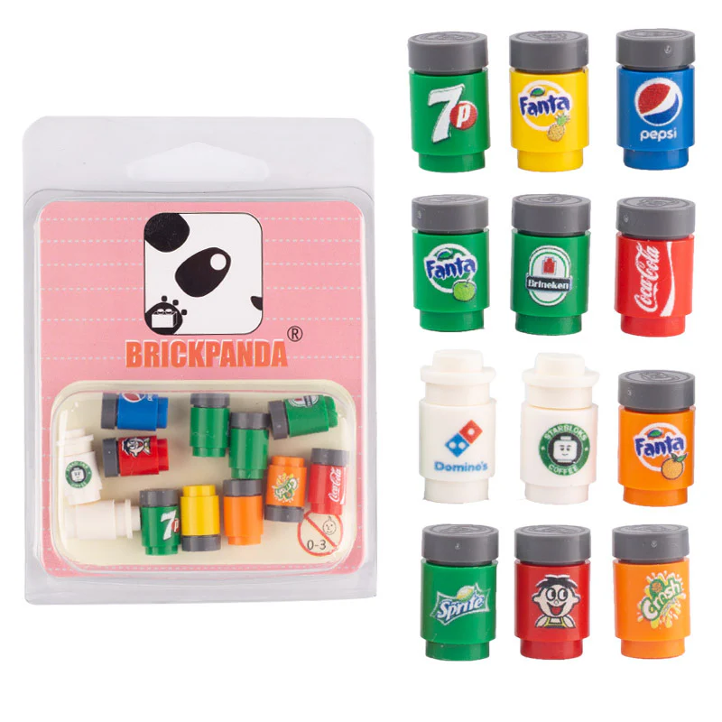 city drink food minifigure accessories - Image 12