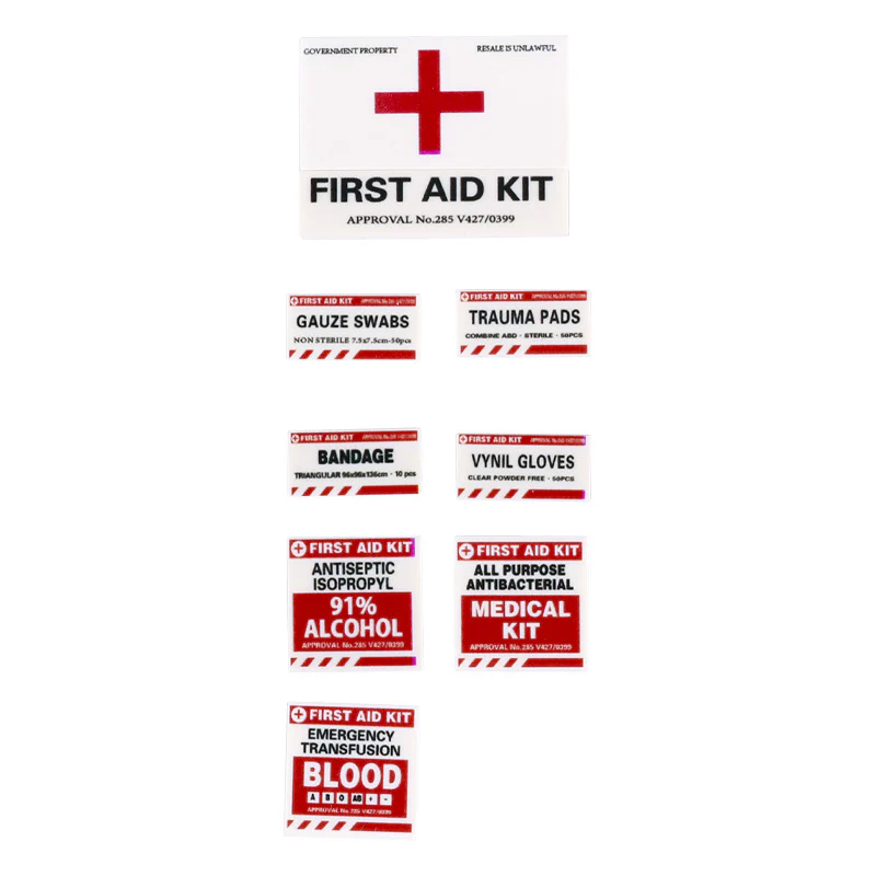 City Fire Warning Sign Military Ammunition Pack - Image 8