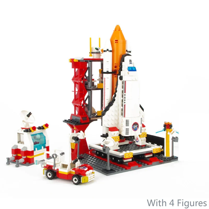 Gudi  8815 & 8816 City Spaceport Space The Shuttle Launch Center 679Pcs Gudi 8815 - Image 3