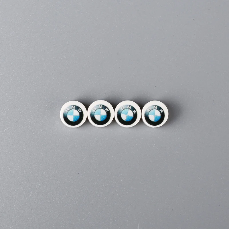 City Street Scene BMW Mercedes Benz Car Logo 4pcs - Image 7