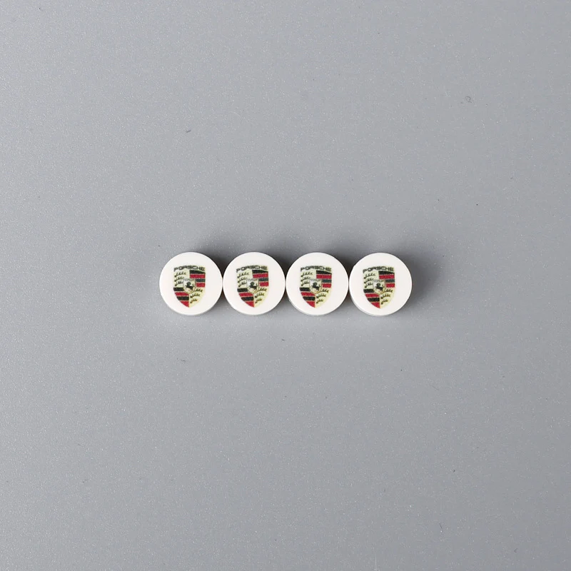 City Street Scene BMW Mercedes Benz Car Logo 4pcs - Image 8