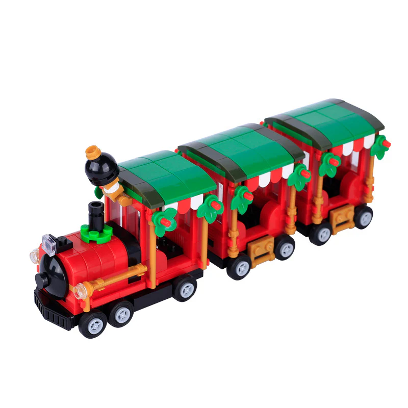 City Winter Snow House Toy Airplane Food Candy - Image 11