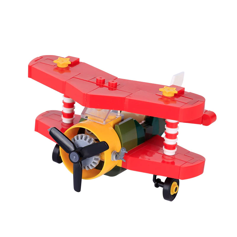 City Winter Snow House Toy Airplane Food Candy - Image 9