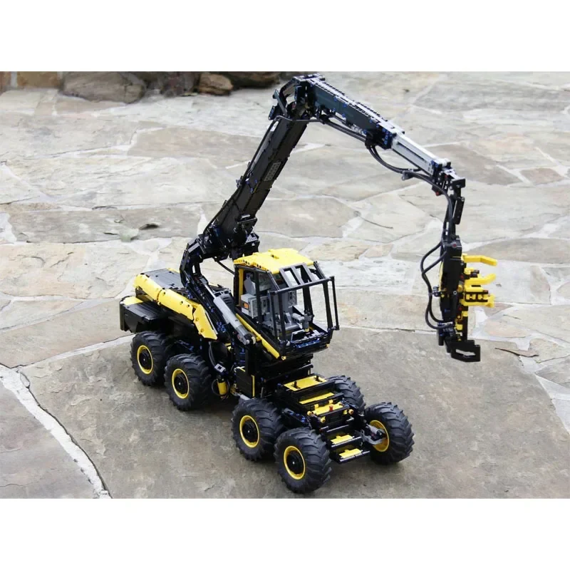4263PCS MOC-39417 Ponsse Scorpion King Harvester - Image 3