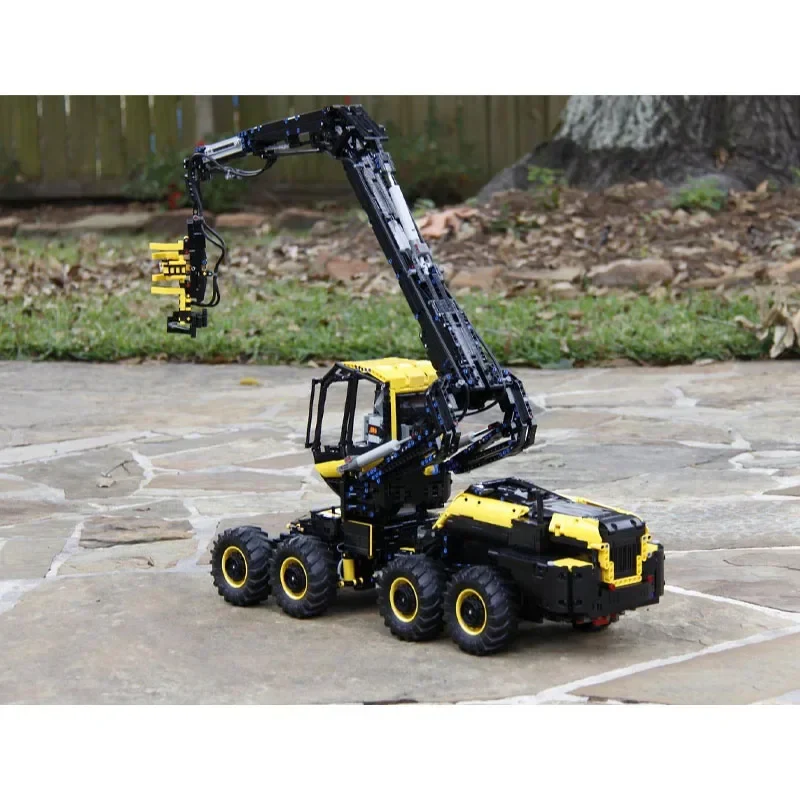 4263PCS MOC-39417 Ponsse Scorpion King Harvester - Image 4