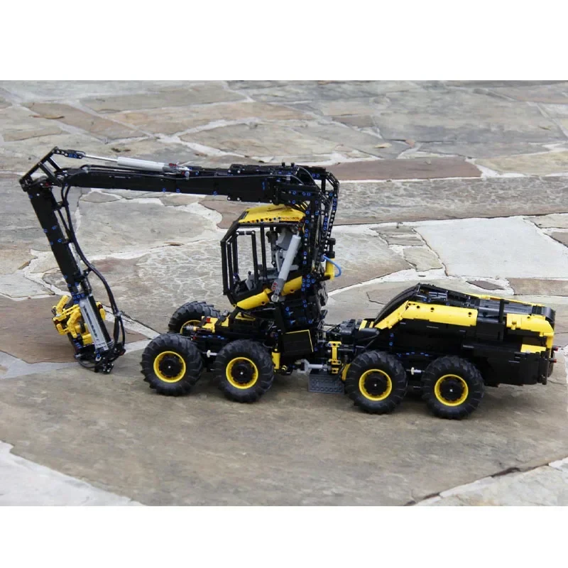 4263PCS MOC-39417 Ponsse Scorpion King Harvester - Image 5