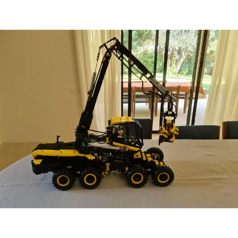 4263PCS MOC-39417 Ponsse Scorpion King Harvester - Image 6