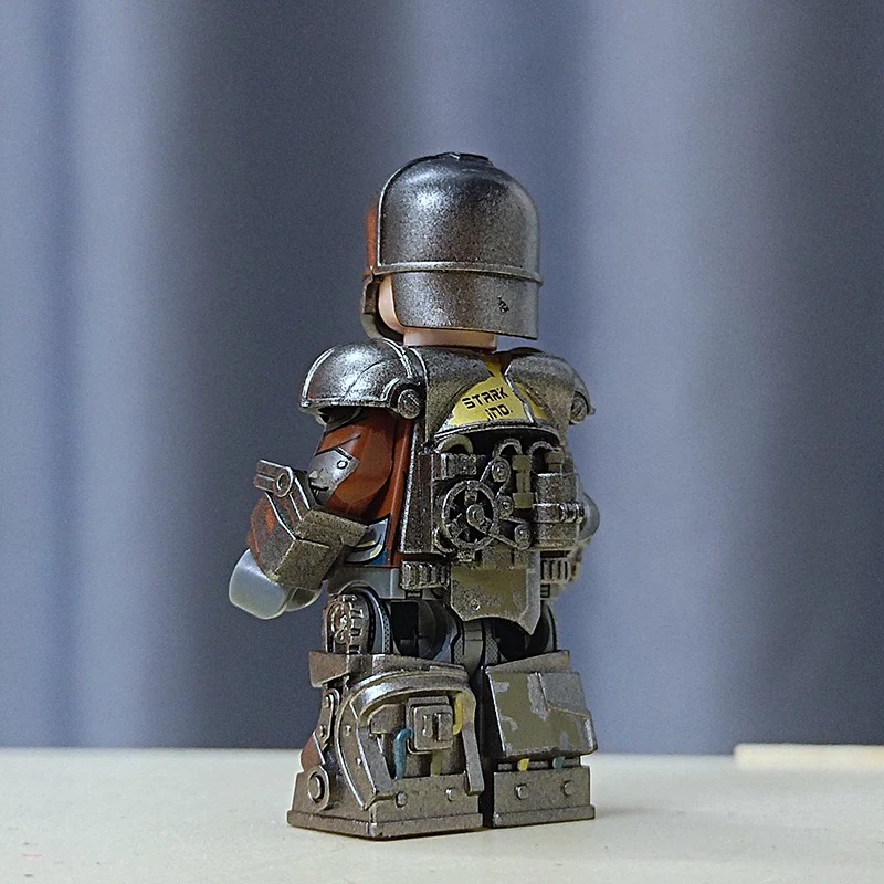 CQ01 Superhero Series Armor Helmet MK1 Minifigures - Image 5