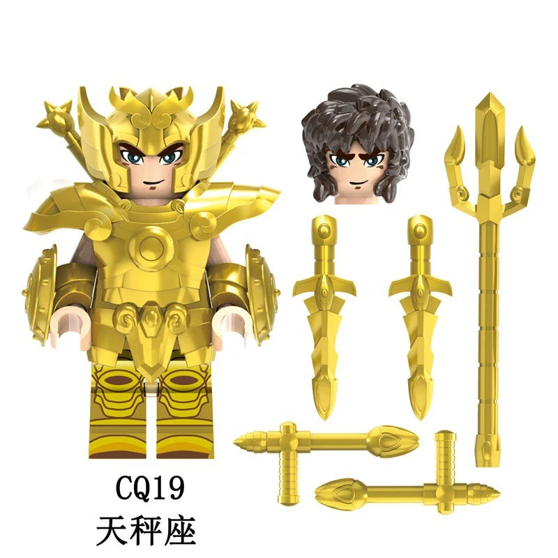 CQ11-CQ22 Zodiac Saint Seiya Constellation Minifigures - Image 12