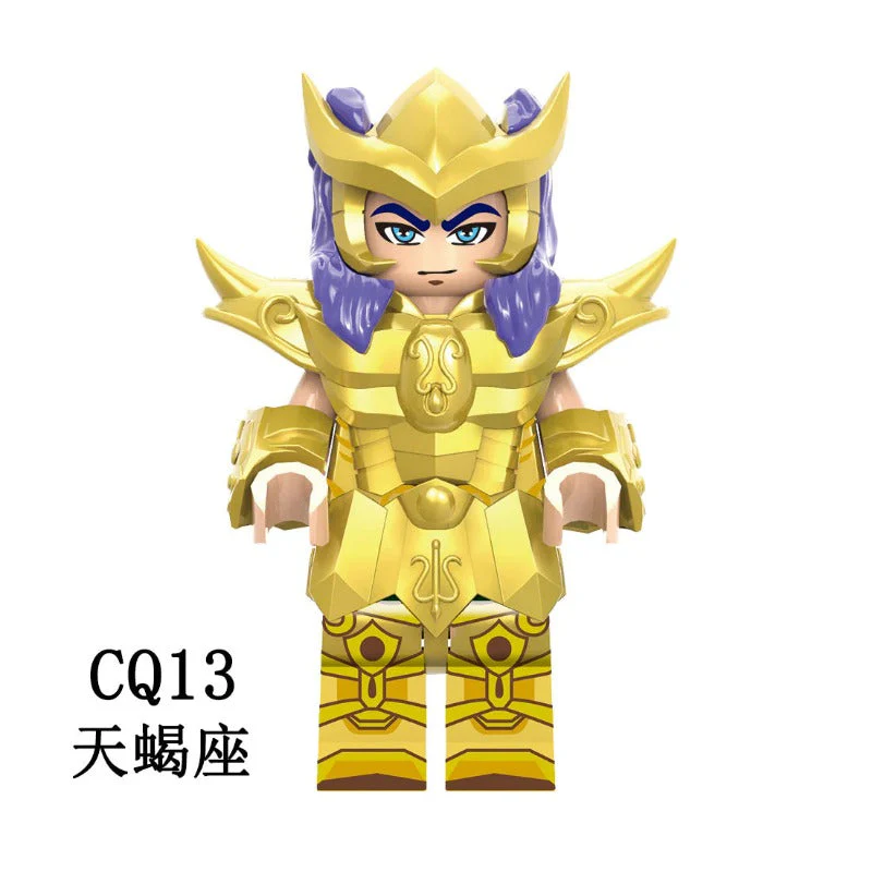 CQ11-CQ22 Zodiac Saint Seiya Constellation Minifigures - Image 6
