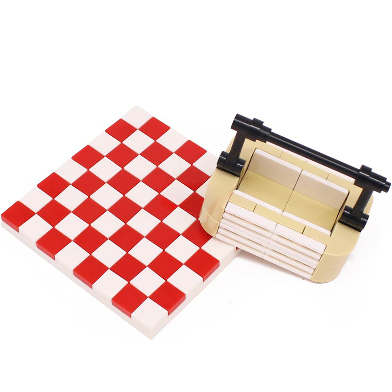 Creative toys DIY scenes picnic basket picnic mat - Image 3