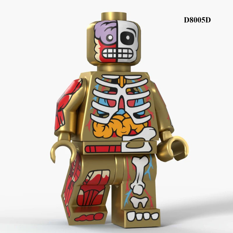 D8005A-F Human Anatomy Series Minifigures - Image 5