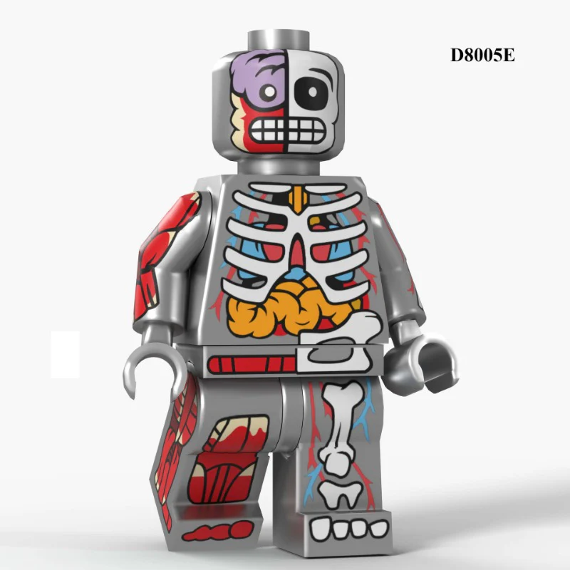 D8005A-F Human Anatomy Series Minifigures - Image 6