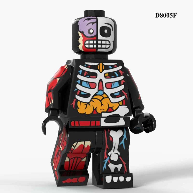 D8005A-F Human Anatomy Series Minifigures - Image 7