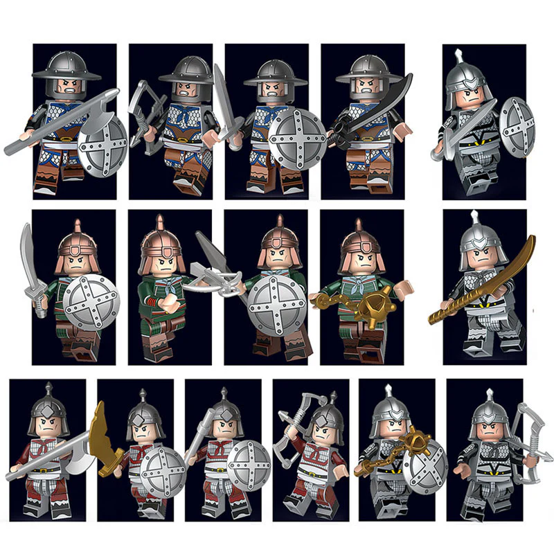 DECOOL 20300 48pcs Three Kingdoms Heroes Minifigures - Image 2
