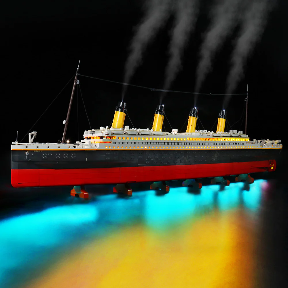 DIY LED Light Up Kit for Titanic 10294(without bricks) - Image 4