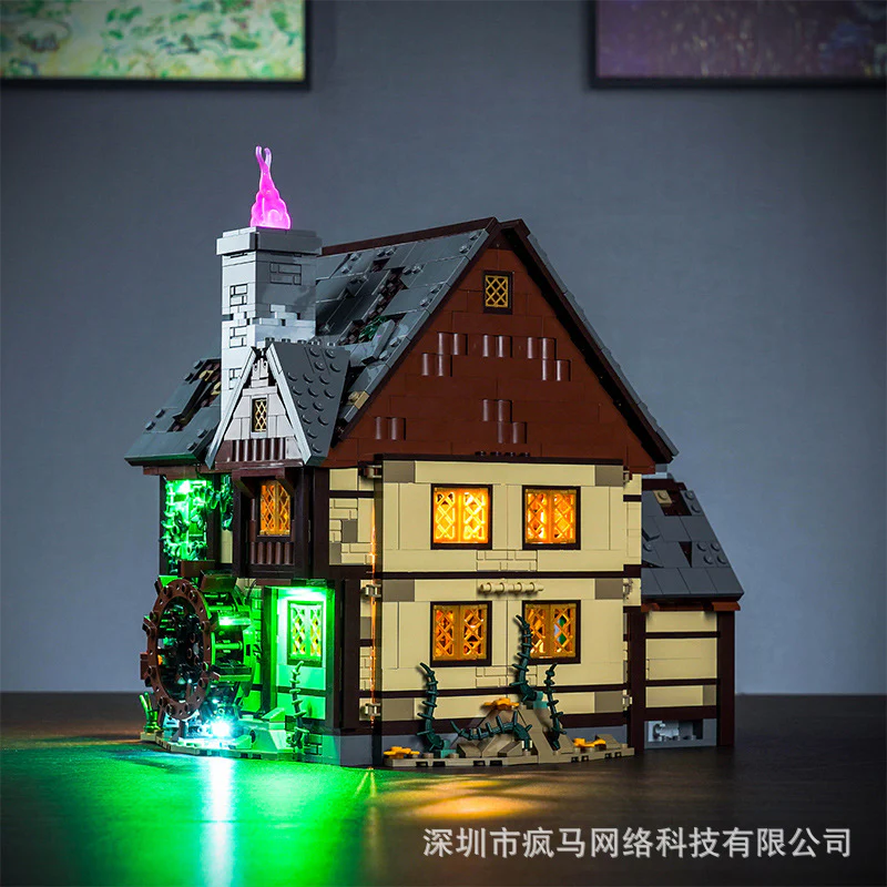 DIY LED lighting kit for 21341 Disney Hocus Pocus: The Sanderson Sisters' Cottage - Image 6