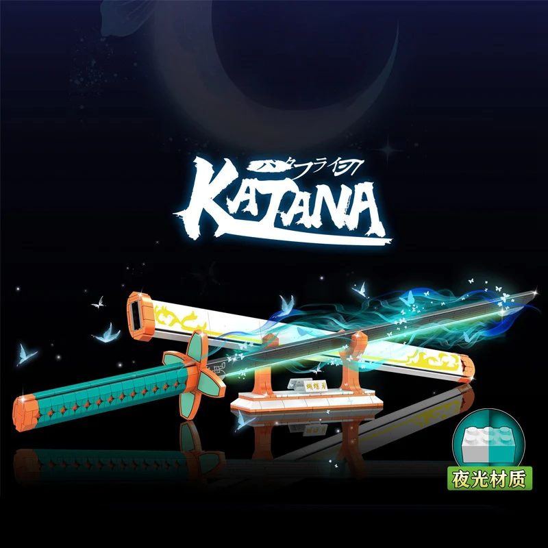 DK1510 DK1511 DK1512 Anime One Piece WhiteBeard Naginata Murakumogiri Demon Slayer Butterfly Blade Kokushibo KyokokuKamusari - Image 11