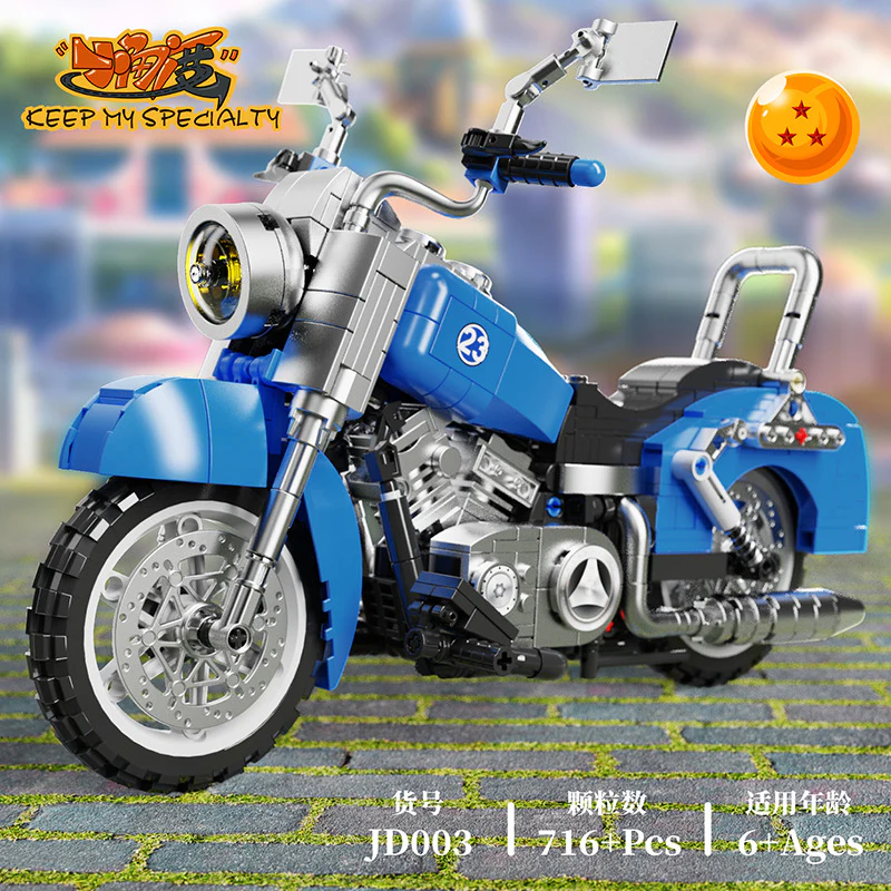 Dragon Ball Fast motorcycle collection JD001-JD007 - Image 5