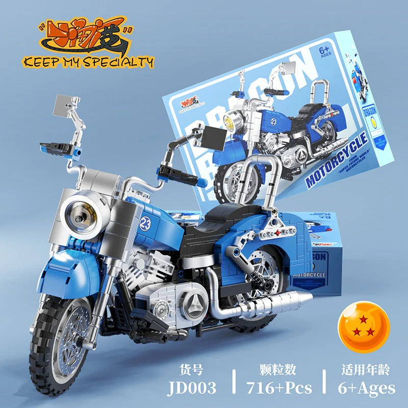 Dragon Ball Fast motorcycle collection JD001-JD007 - Image 6