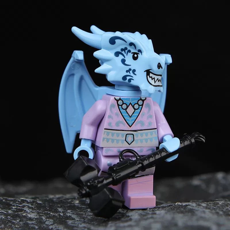 Dragon Knight Full set of minifigures Golden Knight Blue Knight Red Knight - Image 58