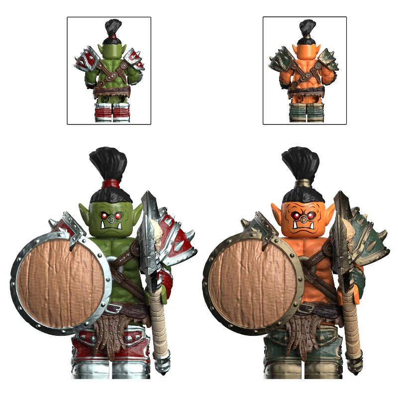 DT8905 world of warcraft Series Orc Minifigures - Image 8
