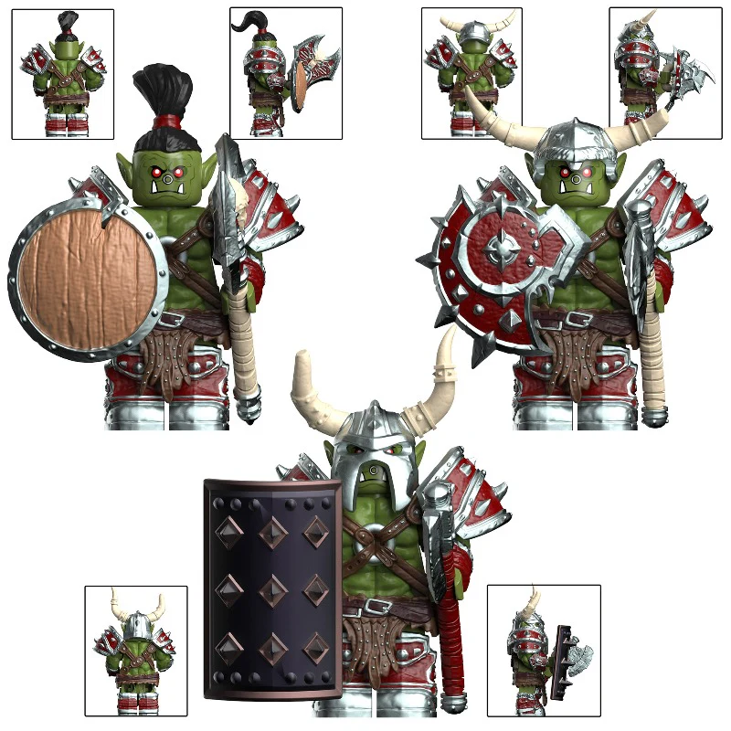 DT8905 world of warcraft Series Orc Minifigures - Image 9