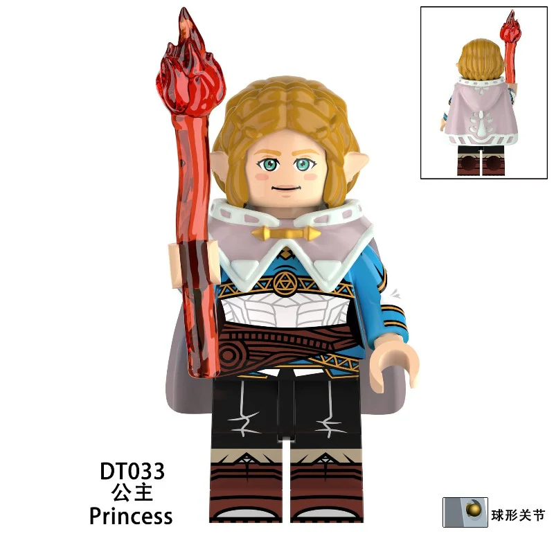 DT8906 Legend of Zelda series Link Princess Minifigures - Image 5