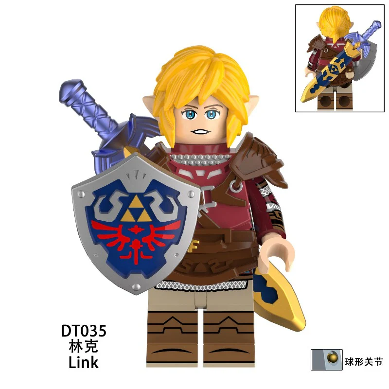 DT8906 Legend of Zelda series Link Princess Minifigures - Image 7