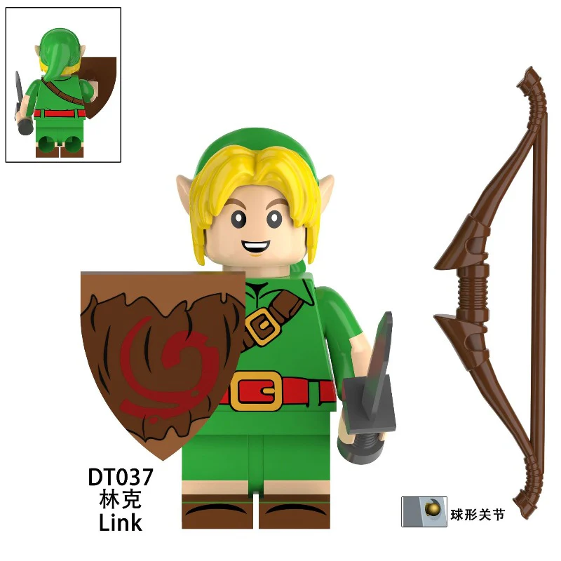 DT8906 Legend of Zelda series Link Princess Minifigures - Image 9