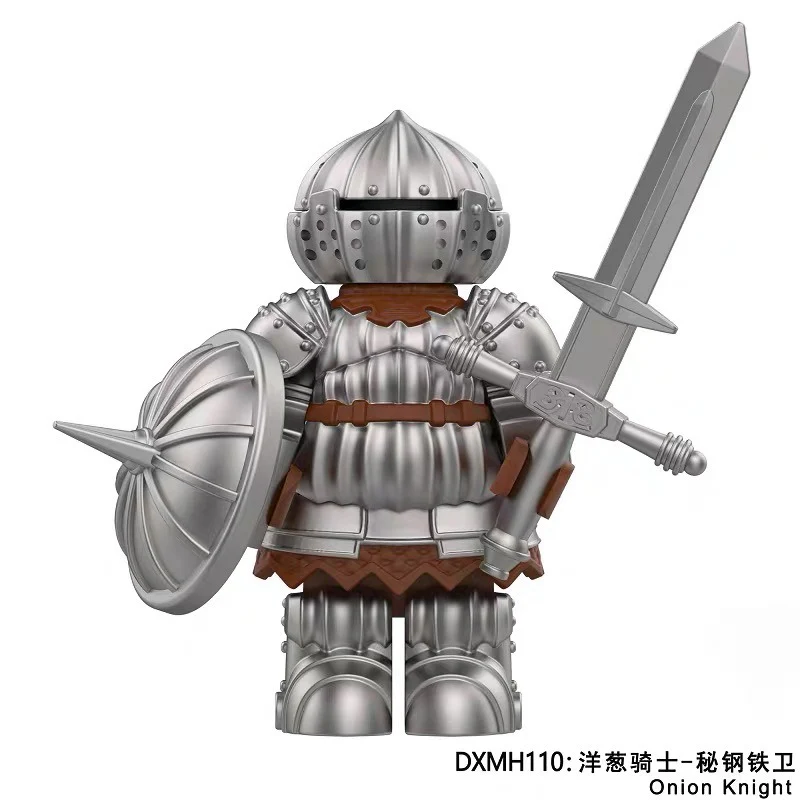 DXMH110-117 Dark Souls Ⅲ Onion Secret Iron Guard Knight Siegward minifigures - Image 2