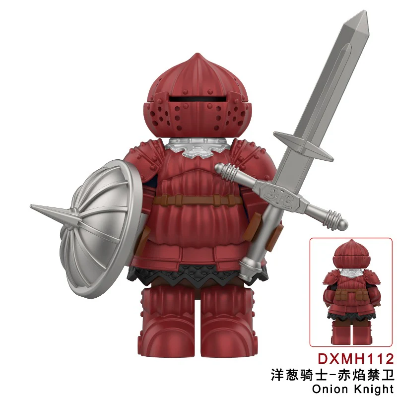DXMH110-117 Dark Souls Ⅲ Onion Secret Iron Guard Knight Siegward minifigures - Image 4