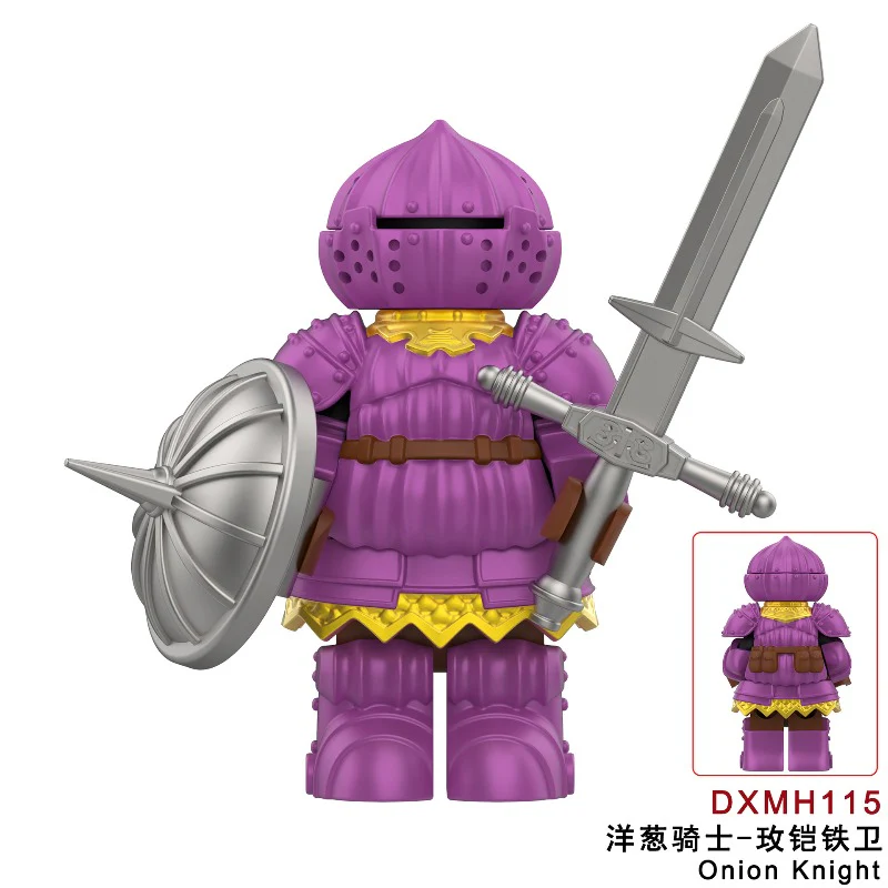 DXMH110-117 Dark Souls Ⅲ Onion Secret Iron Guard Knight Siegward minifigures - Image 7
