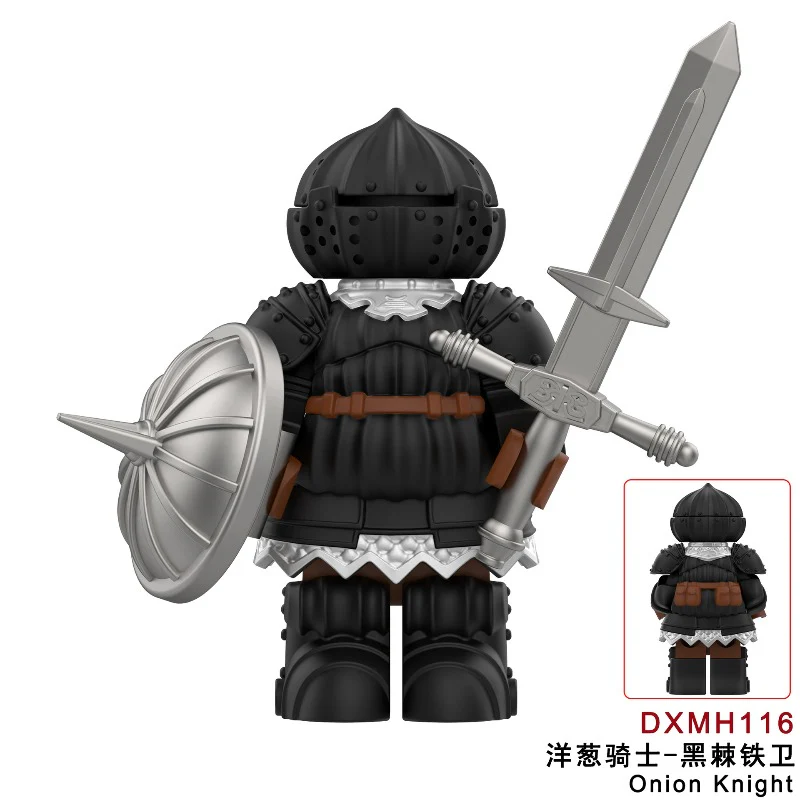 DXMH110-117 Dark Souls Ⅲ Onion Secret Iron Guard Knight Siegward minifigures - Image 8