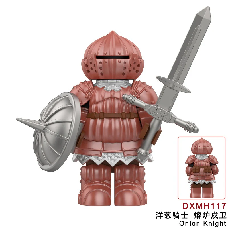 DXMH110-117 Dark Souls Ⅲ Onion Secret Iron Guard Knight Siegward minifigures - Image 9