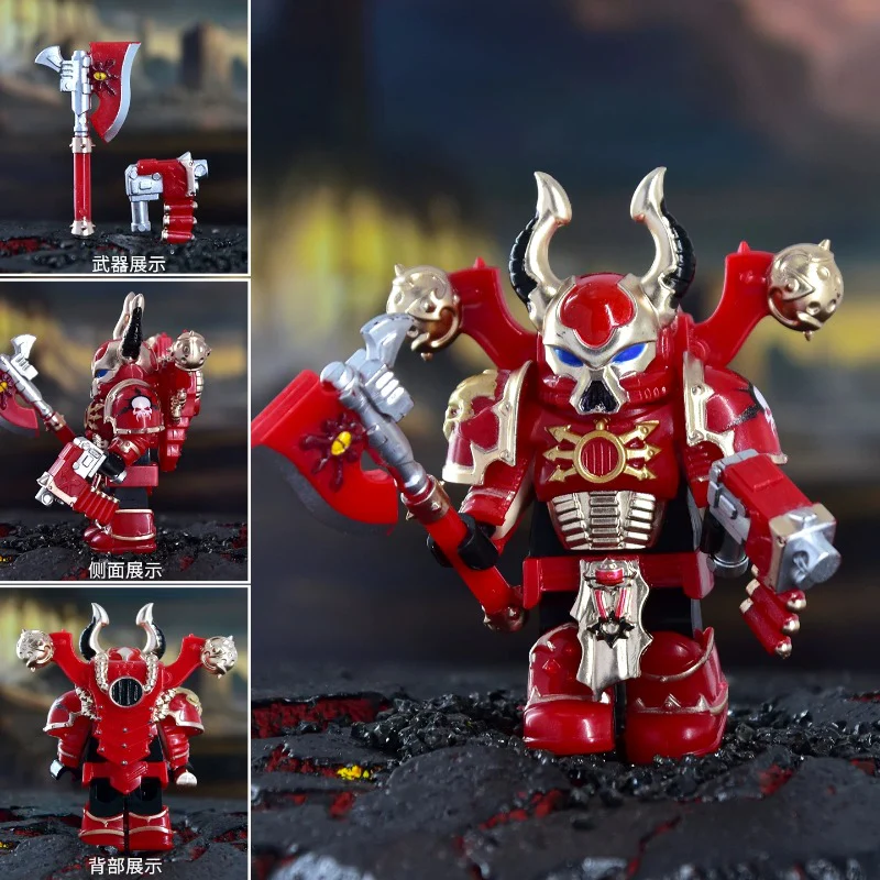 dxmh3001-3015 Warhammer 40,000: Black Legion - Chaos Space Marines Minifigures - Image 10