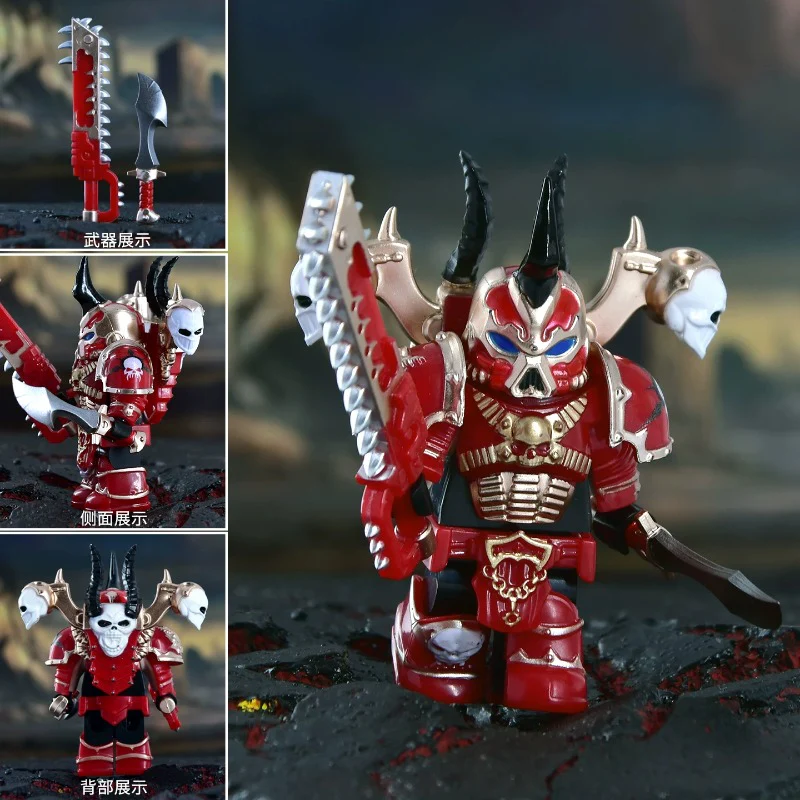 dxmh3001-3015 Warhammer 40,000: Black Legion - Chaos Space Marines Minifigures - Image 9