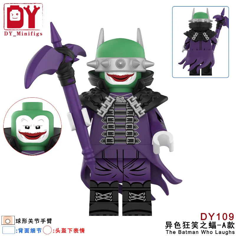 DY106-111 Superhero series The Laughing Batman Minifigures - Image 5